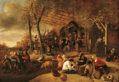 Feria campesina de Jan Havickszoon Steen
